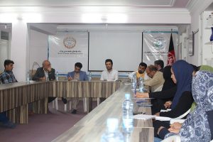 نشت رییس معادن ولایت هرات با فعالین جامعه مدنی